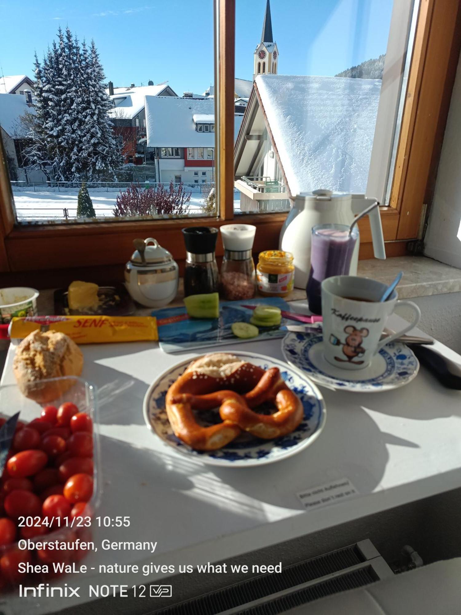 Allgaeu Vibes - Fusslaeufige Erreichbarkeit Vom Bahnhof, Mit Aussicht, Wettergeschuetzter Balkon אוברשטאופן מראה חיצוני תמונה